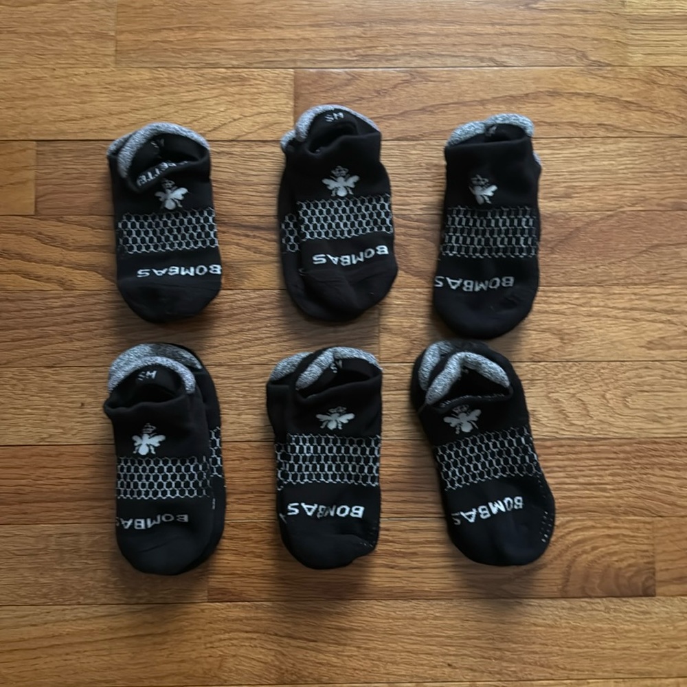 Bombas Gripper Socks 6pack